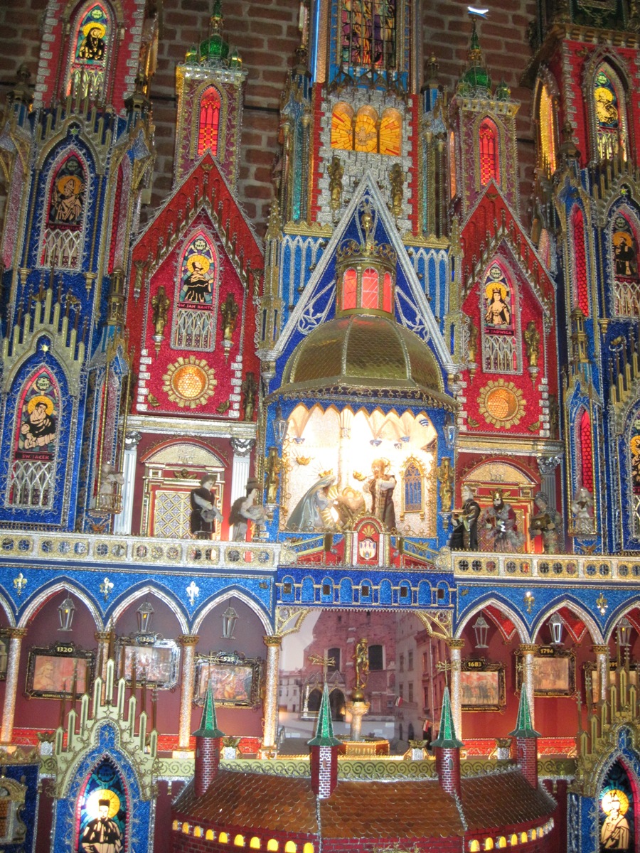 54-Cracovia-Presepe nella chiesa di San Francesco detto SZOKPI